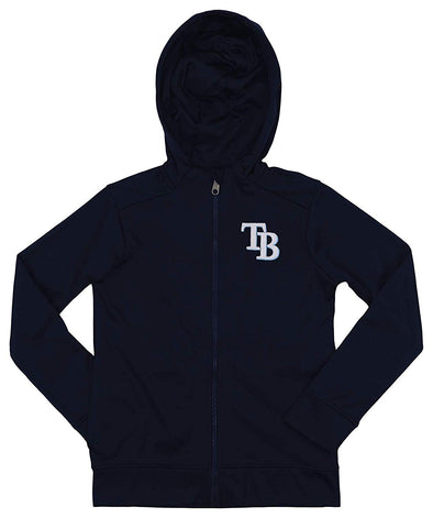 Outerstuff MLB Youth/Kids Tampa Bay Rays Performance Full Zip Hoodie