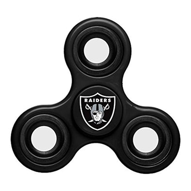 Forever Collectibles NFL Oakland Raiders Diztracto Fidget Spinnerz - 3 Way