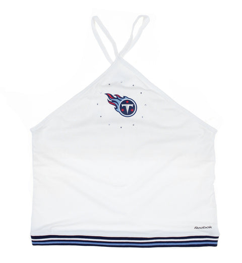 Reebok NFL Juniors Tenessee Titans Halter Top Shirt, White