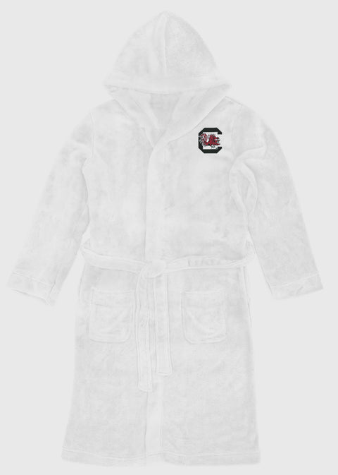 Northwest NCAA Men's South Carolina Gamecocks Hooded Silk Touch Robe, 26" x 47"