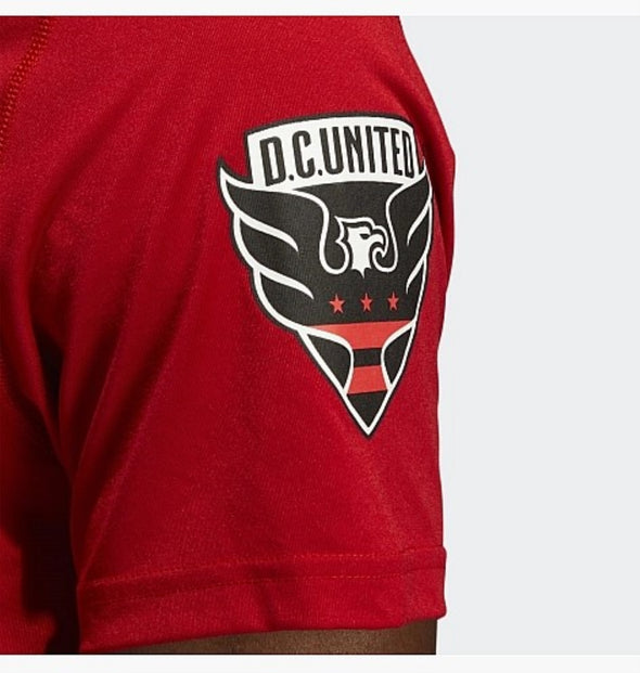 Adidas MLS Men's D.C. United Creator Short Sleeve T-Shirt, Power Red