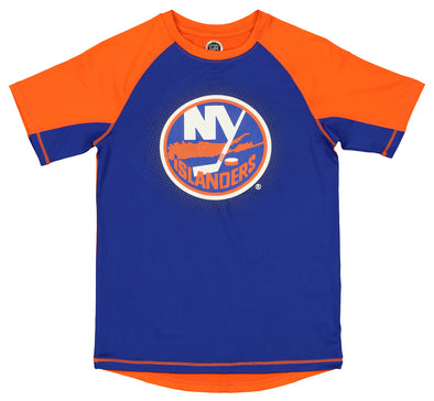 Outerstuff NHL Youth Boys (8-20) New York Islanders Rashguard T-Shirt
