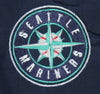 MLB Baseball Boys Seattle Mariners Reversible Full Zip Hooded Jacket - Navy