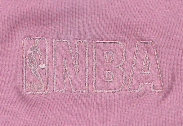 NBA Basketball Sports Infants Girls Game Creepers Sleeper, Light Pink