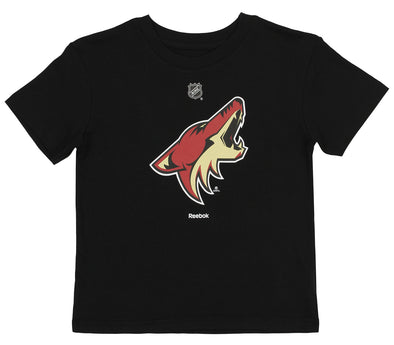 Reebok NHL Kids (4-7) Arizona Coyotes Short Sleeve Team Tee Shirt, Black