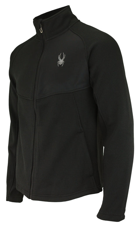 Spyder Men's Heath Color Block Full Zip Sweater, Color Options