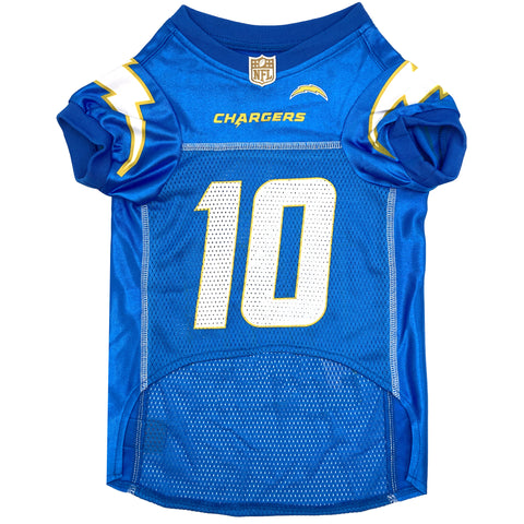 Pets First NFL Los Angeles Chargers Justin Herbert Team Player Dog Jersey
