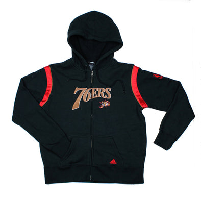 Adidas NBA Women's Philadelphia 76ers Zip Up Fleece Hoodie