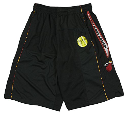 Zipway NBA Basketball Men's Miami Heat Mesh Shorts - Black