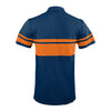 FOCO Men's NFL Chicago Bears Stripe Polo Shirt