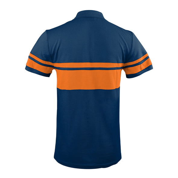 FOCO Men's NFL Chicago Bears Stripe Polo Shirt