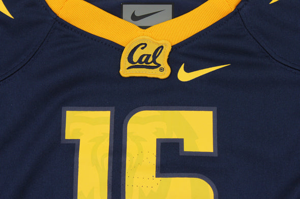 Nike NCAA Toddlers California Golden Bears #16 Football Jersey, Navy