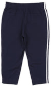 adidas Women's 3-Quarter Tapered 3-Stripes Pant, Legend Ink/White