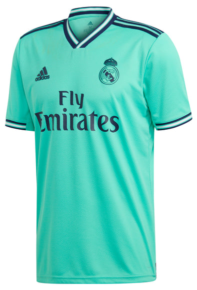 Adidas Men's Real Madrid Third Jersey, Hi-Res Green / Night Indigo