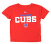 Outerstuff MLB Kids Chicago Cubs Roll Call Performance Shirt, Red