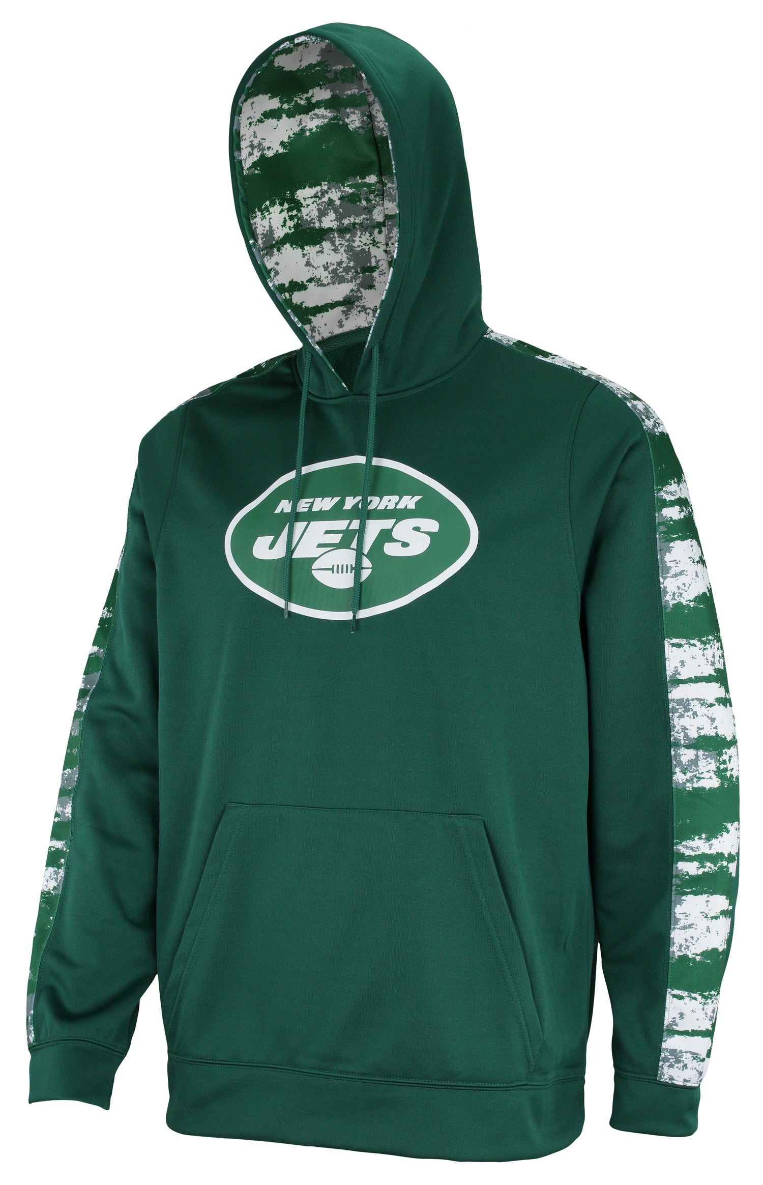 Zubaz NFL Men's New York Jets Hoodie w/ Oxide Sleeves – Fanletic