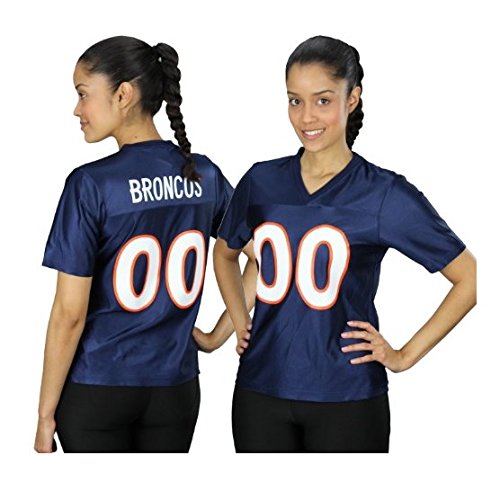 Reebok NFL Women's Denver Broncos Football Fashion Dazzle Jersey