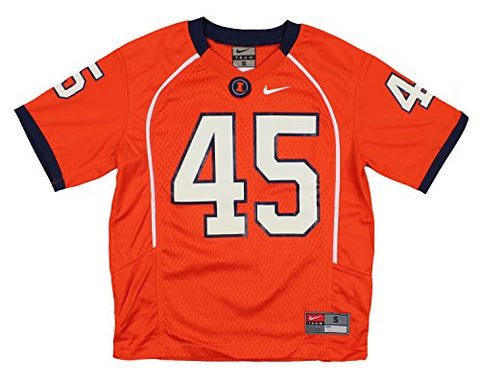 Nike NCAA Youth Boys Illinois Fighting Illini #45 Football Jersey, Orange