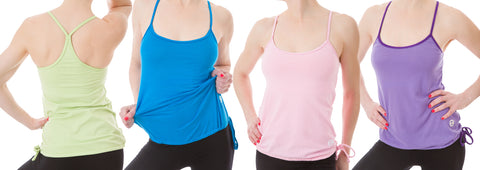 DJ Skins Women's Freedom Athletic Workout Tank Top Tank, Several Colors