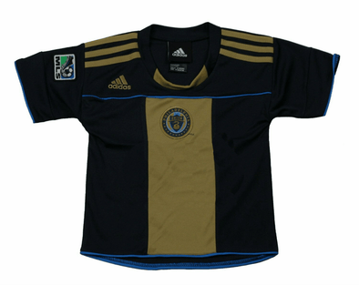 AdidasMLS Soccer Philadelphia Union Toddler's Home Replica Jersey - Gold / Navy