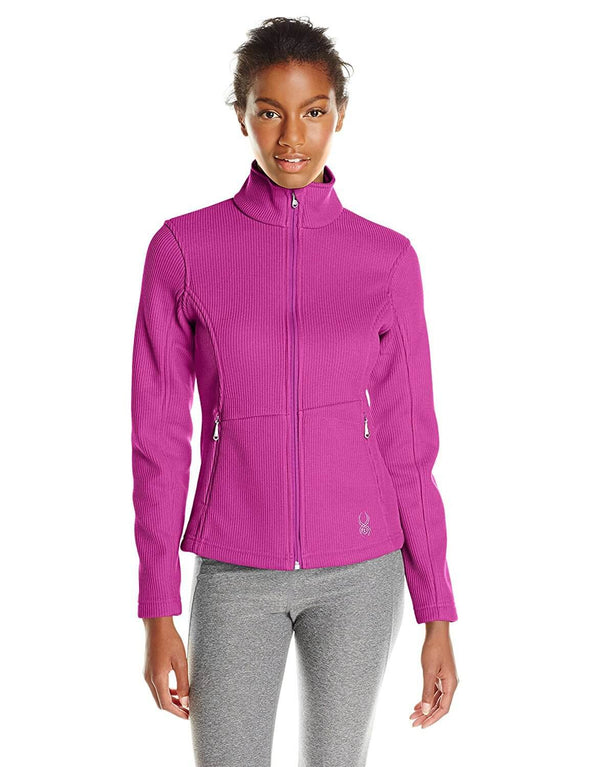 Spyder Women's Endure Full Zip Sweater, Color Options – Fanletic