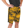 Zubaz Men's NFL Pittsburgh Steelers Lightweight Camo Lines Shorts with Logo