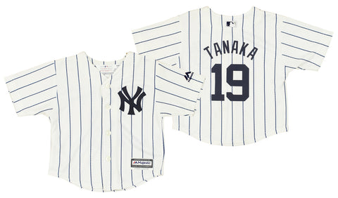 New York Yankees Masahiro Tanaka #19 MLB Baby Infant Home Replica Jersey, White
