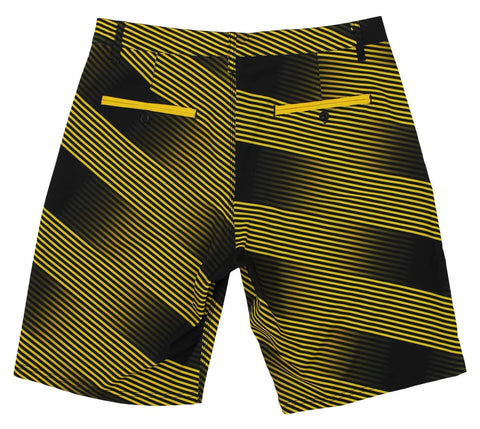 Forever Collectibles NHL Men's Pittsburgh Penguins Diagonal Stripe Shorts