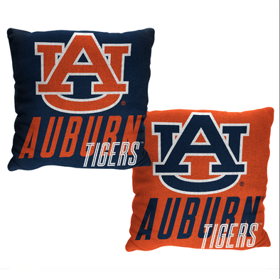 Northwest NCAA Auburn Tigers Double Sided Jacquard Accent Throw Pillow