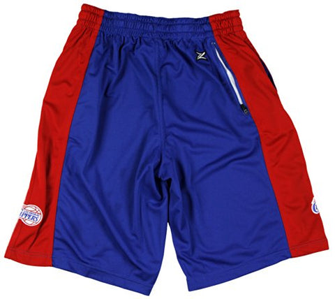 Zipway NBA Tall Men's Los Angeles Clippers Mesh Primary Shorts, Blue / Red