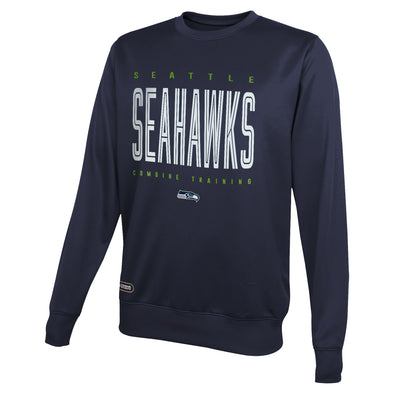 Outerstuff NFL Men's Seattle Seahawks Top Pick Performance Fleece Sweater
