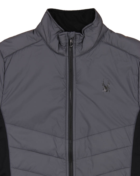 Spyder Men's Stealth Full Zip Hybrid Jacket, Color Options