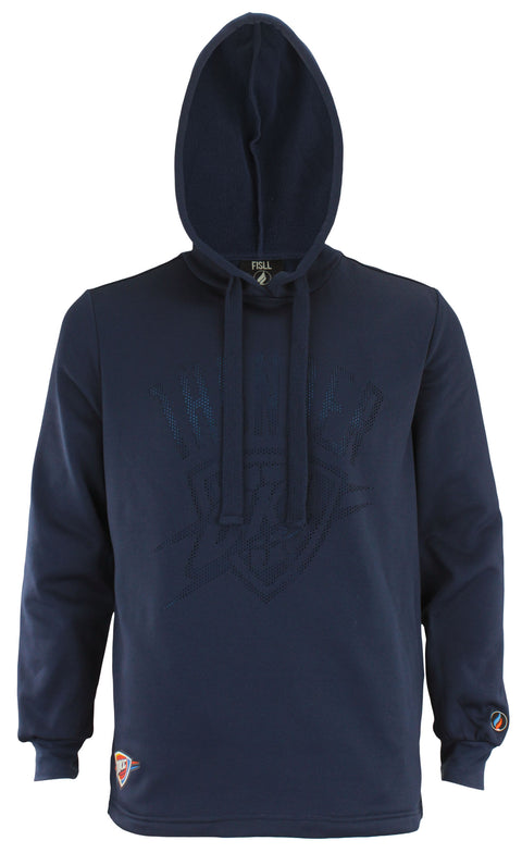 FISLL NBA Men's Oklahoma City Thunder Perforated Pullover Hoodie