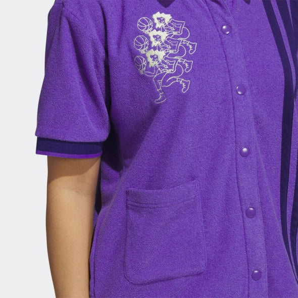 Adidas Women's Hoop York City Shooting Shirt, Purple Rush