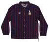 Umbro Men's Zig Zag Jacket, Navy/Red