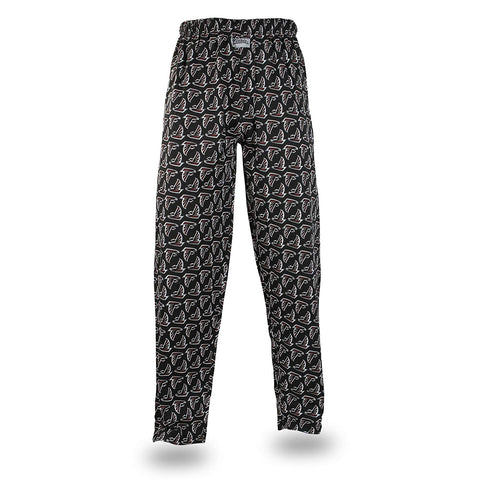Zubaz NFL Football Men's Atlanta Falcons Print Logo Comfy Pants, Color Options