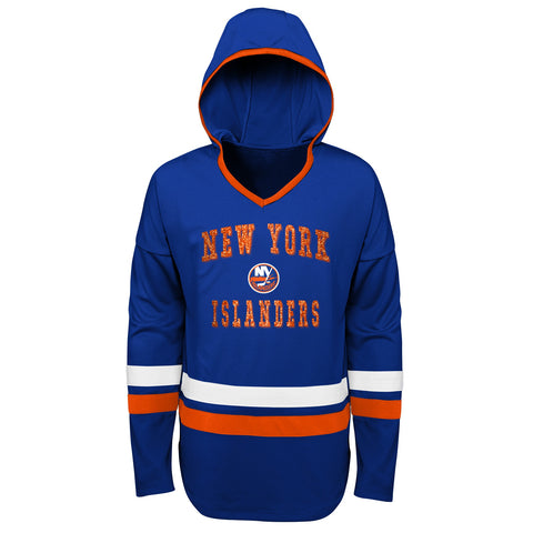 Outerstuff NHL Youth Girls (7-16) New York Islanders Score & Shine Hoodie