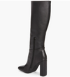Steve Madden Women's Ally Knee-High Boots, Black Leather