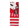 Northwest NCAA Wisconsin Badgers Stripes Beach Towel, 30" x 60"