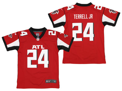 Nike NFL Youth Boy (8-20) Atlanta Falcons A.J. Terrell Jr. #24 Game Jersey, Red