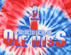 NCAA Youth Mississippi Ole Miss Rebels Retro Tie Dye Swirl Tee, Blue