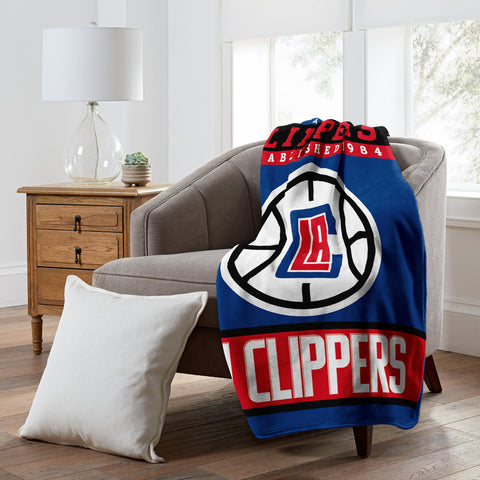 Northwest NBA Los Angeles Clippers Raschel Throw Blanket