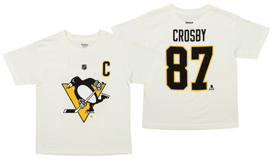 Reebok NHL Youth Pittsburgh Penguins SIDNEY CROSBY #87 Player Graphic Tee
