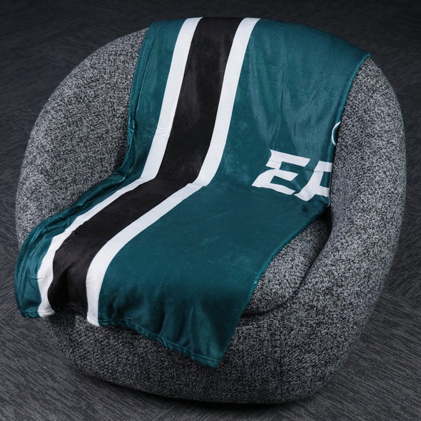 FOCO NFL Philadelphia Eagles Plush Soft Micro Raschel Throw Blanket, 50 x 60