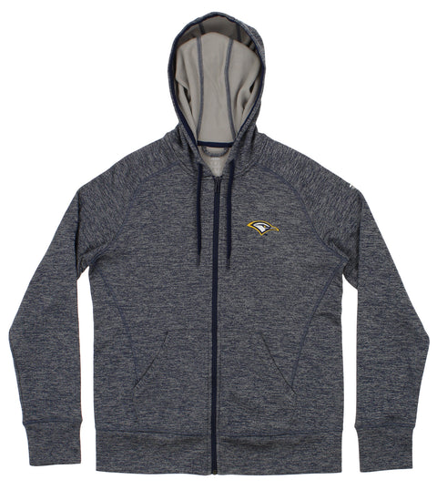 adidas NCAA Women's Chattanooga Moc's Full Zip Tech Fleece Hoodie, Navy