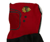NHL Youth Chicago Blackhawks Full Zip Helmet Masked Hoodie, Black