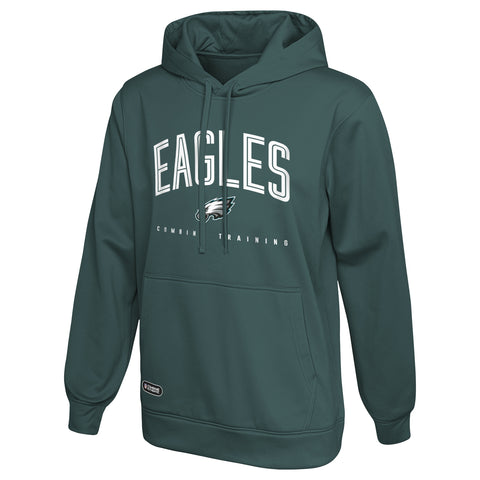 Outerstuff NFL Men's Philadelphia Eagles Up Field Performance Fleece Hoodie