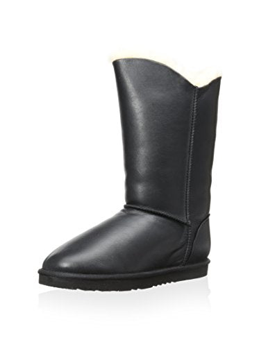 Koolaburra Women's Double Halo Tall Leather Slip On Snow Boot, Many Colors