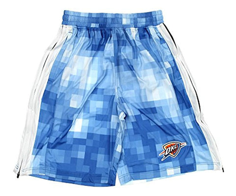 Zipway NBA Men's Oklahoma City Thunder Pixel Mesh Athletic Shorts