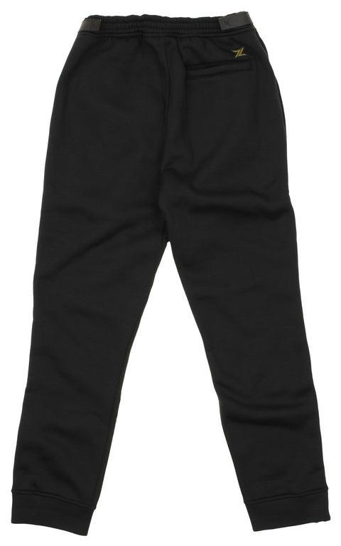 Zipway NBA Men's New York Knicks Gold Accent Track Pants, Black
